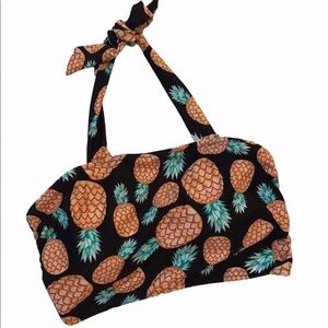 Pineapple Swimwear Top Size M